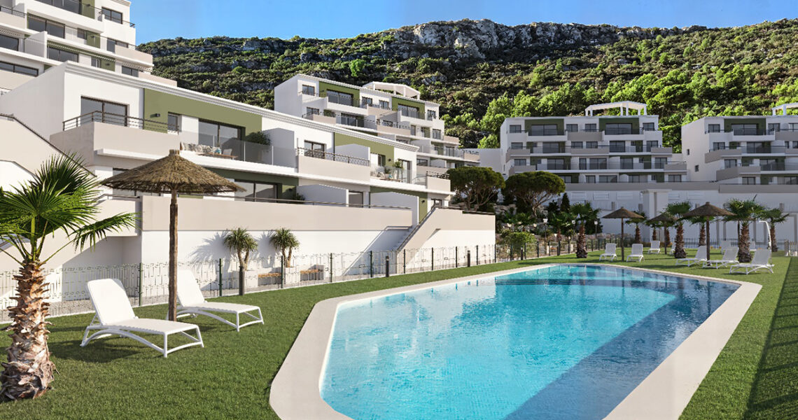 New build one-bedroom apartments for sale in Xeresa, Gandia – 0250197A